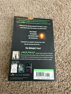 Lucy Foley The Midnight Guest Paperback - Black & Green Cover